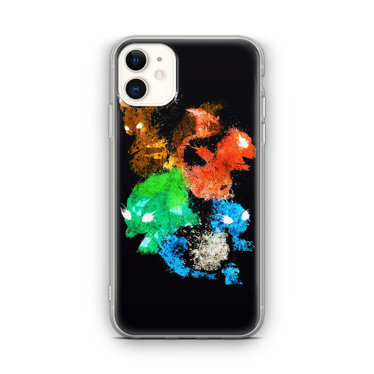 Pokemon Monsters Watercolor iPhone 12 Mini Case