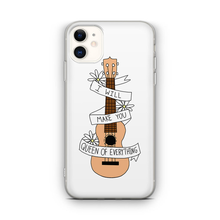 Twenty One Pilots Ukulele Song Lyrics iPhone 12 Mini Case