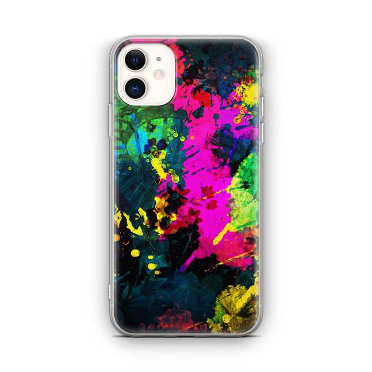 Mixture Colorfull Paint iPhone 12 Mini Case