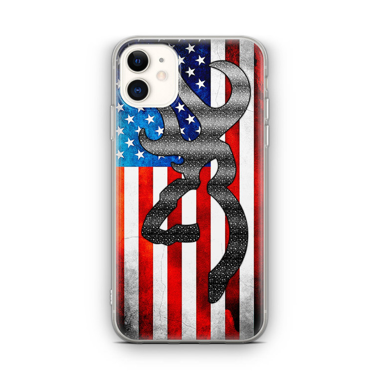 Browning American Flag iPhone 12 Mini Case