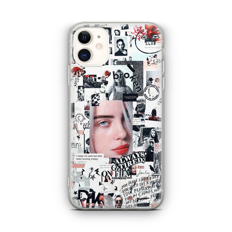 Billie Eilish Collage iPhone 12 Mini Case