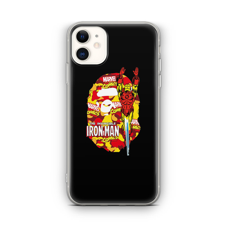 Marvel X Bape Iron Man iPhone 12 Mini Case