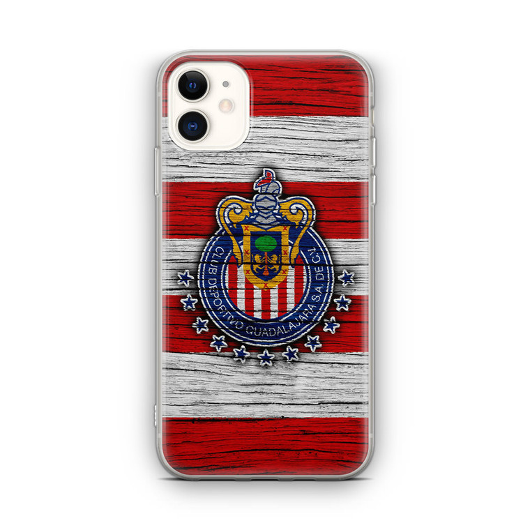 Chivas de Guadalajara Wood Logo iPhone 12 Mini Case