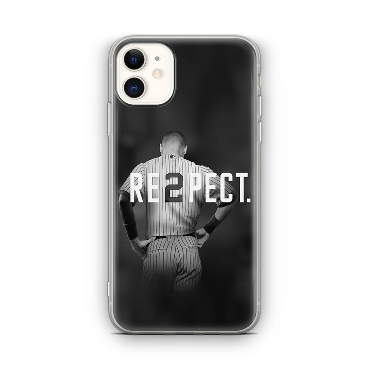 Derek Jeter Respect iPhone 12 Case