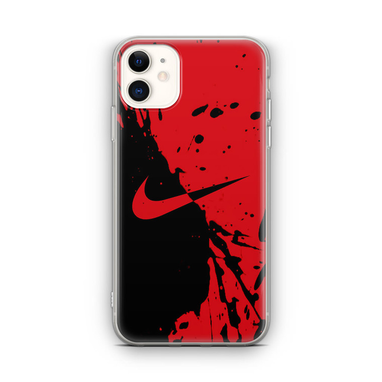 Nike Red and Black iPhone 12 Case