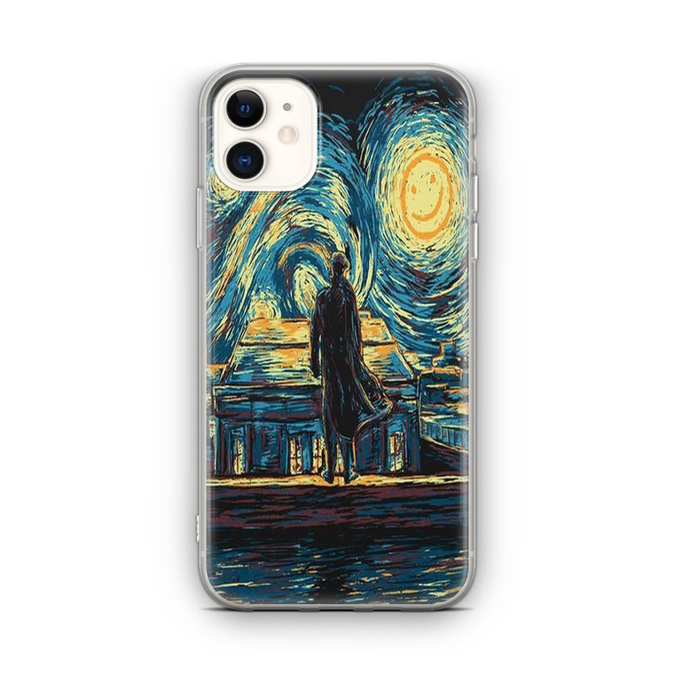 Sherlock Starry Night iPhone 12 Case