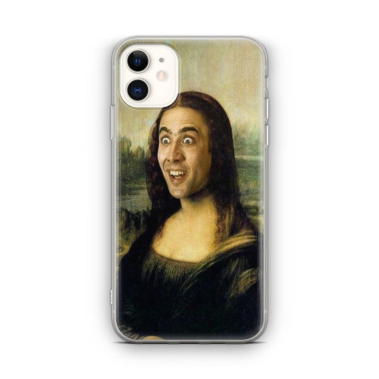 Nicolas Cage Monalisa iPhone 12 Case