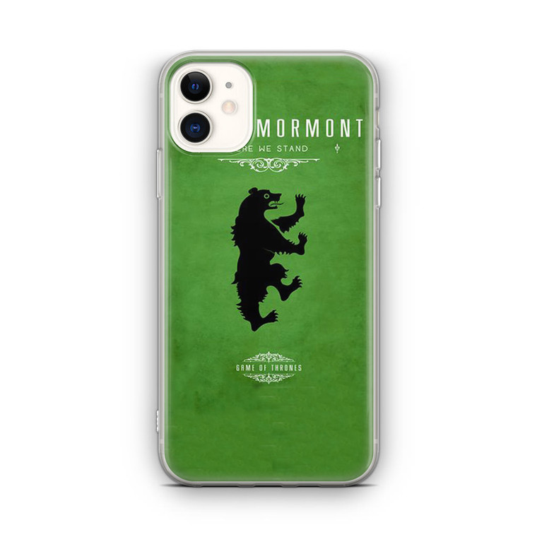 Game of Thrones - house mormont iPhone 12 Case