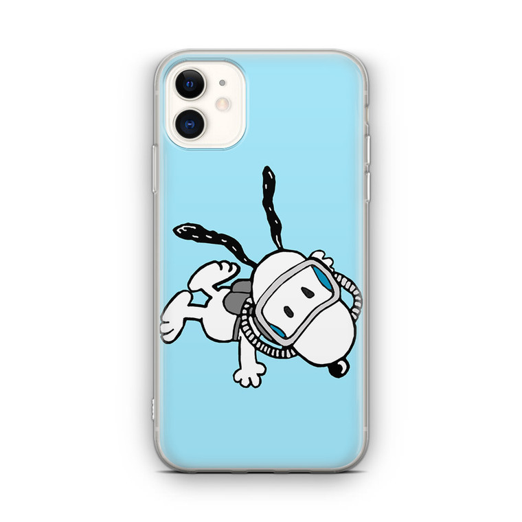 Snoopy Scuba Diving iPhone 12 Case