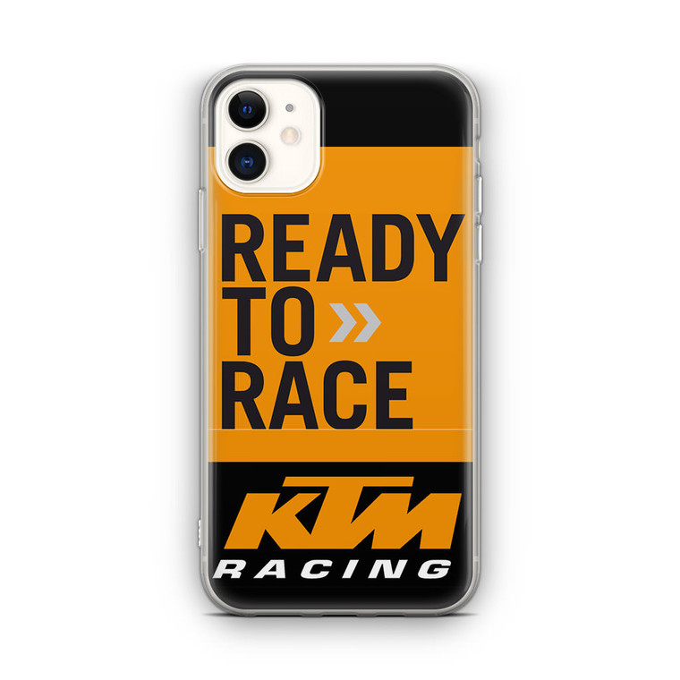 KTM Racing Ready To Race iPhone 12 Case