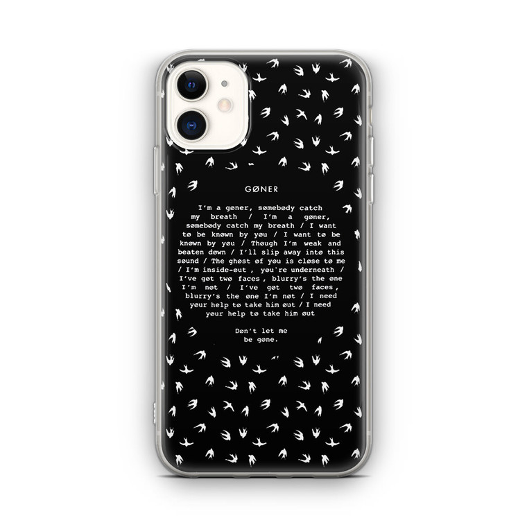 Twenty One Pilots Goner iPhone 12 Case