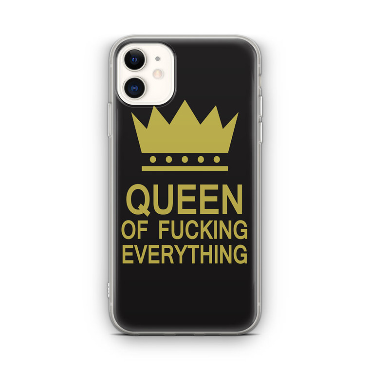 Queen of Fucking Everything Logo iPhone 12 Case
