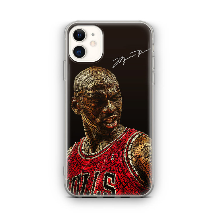 Michael Jordan Art iPhone 12 Case