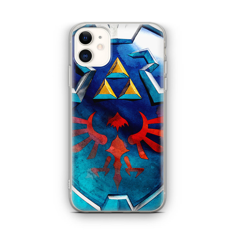 Zelda Link Hylian Shield iPhone 12 Case
