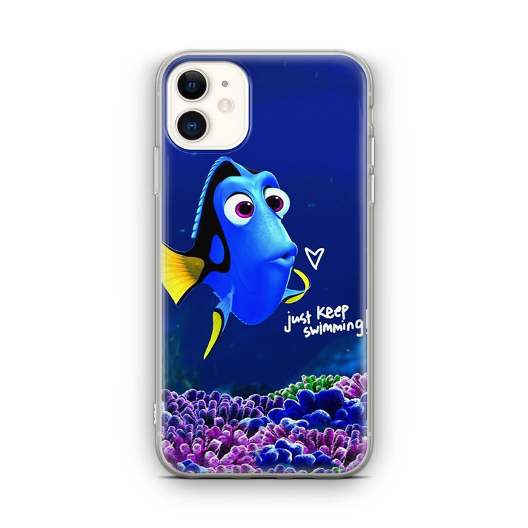 Just Keep Swimming Dory iPhone 12 Case