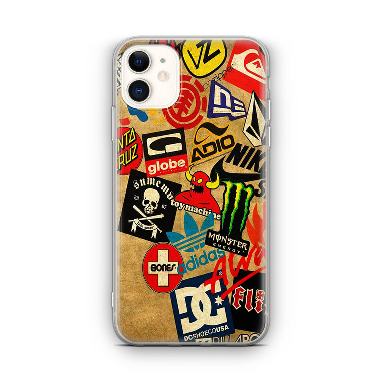 Skateboard Brand iPhone 12 Case