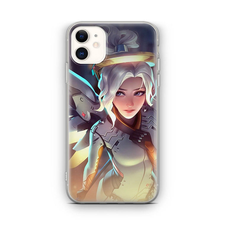 Mercy Overwatch Angel Healer iPhone 12 Case