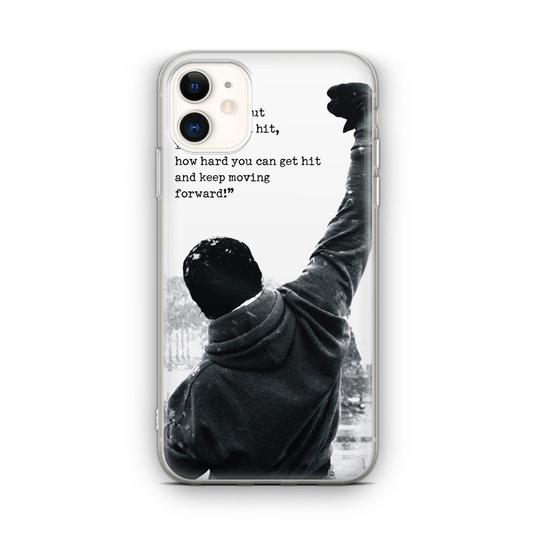 Rocky Balboa Motivation iPhone 12 Case