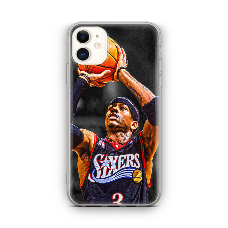 Allen Iverson Sixers iPhone 12 Case