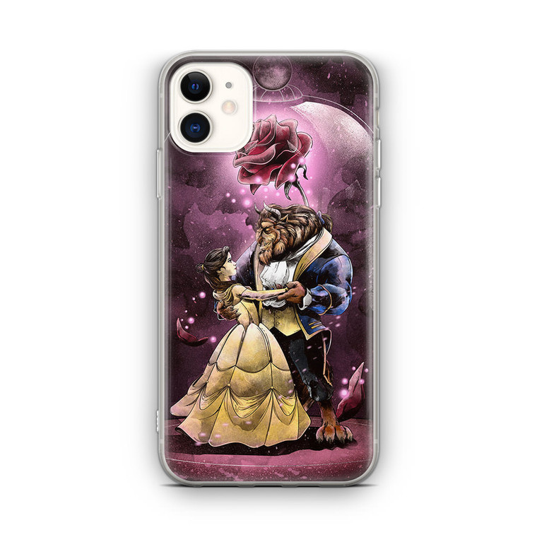 Beauty And The Beast Glass iPhone 12 Case