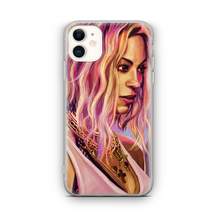 Beyonce Drawing Art iPhone 12 Case