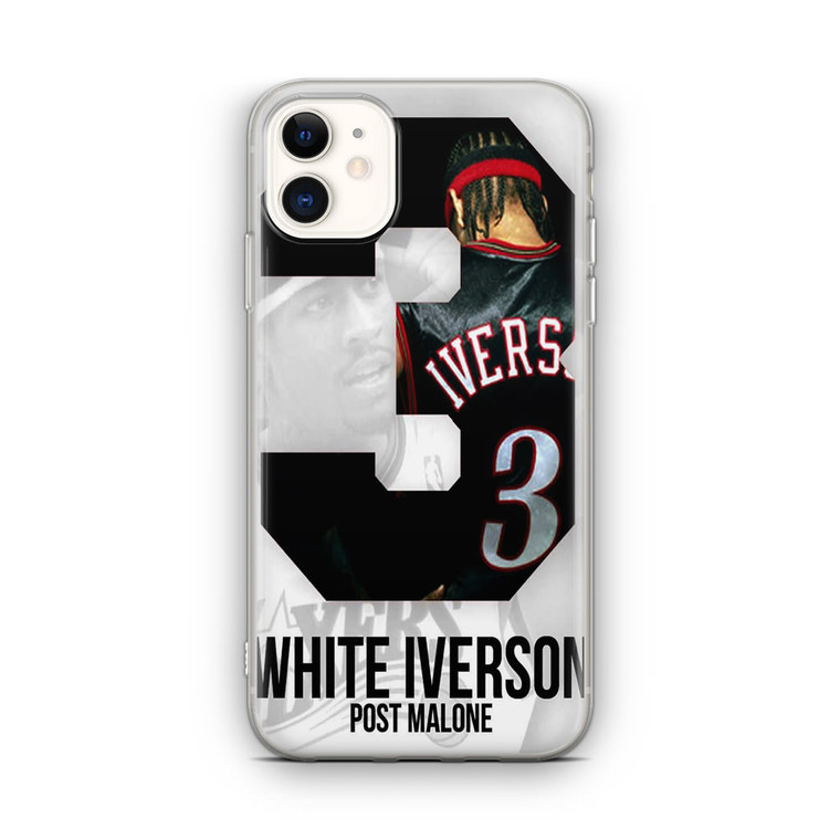 Post Malone White Iverson iPhone 12 Case