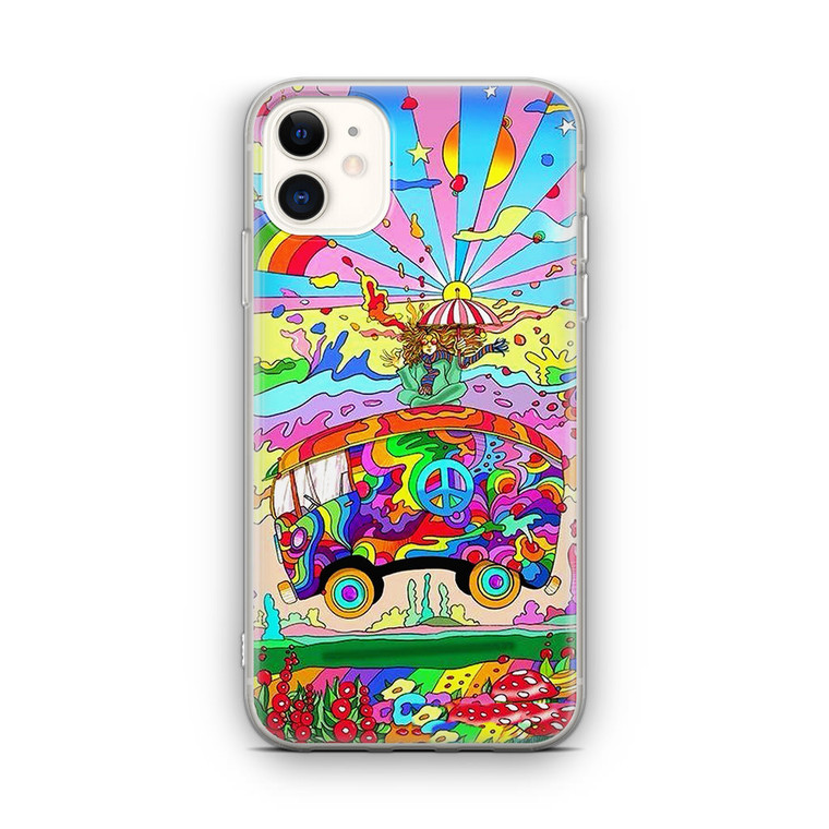 Hippie Magic Bus iPhone 12 Case