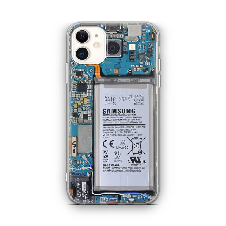 Samsung Galaxy Internals iPhone 12 Case