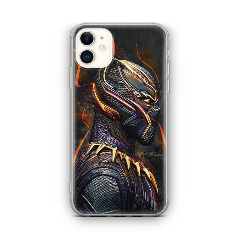 Black Panther Heroes Poster iPhone 12 Case