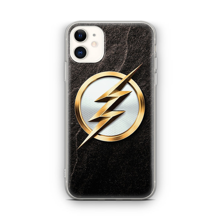 The Flash Gold Logo iPhone 12 Case