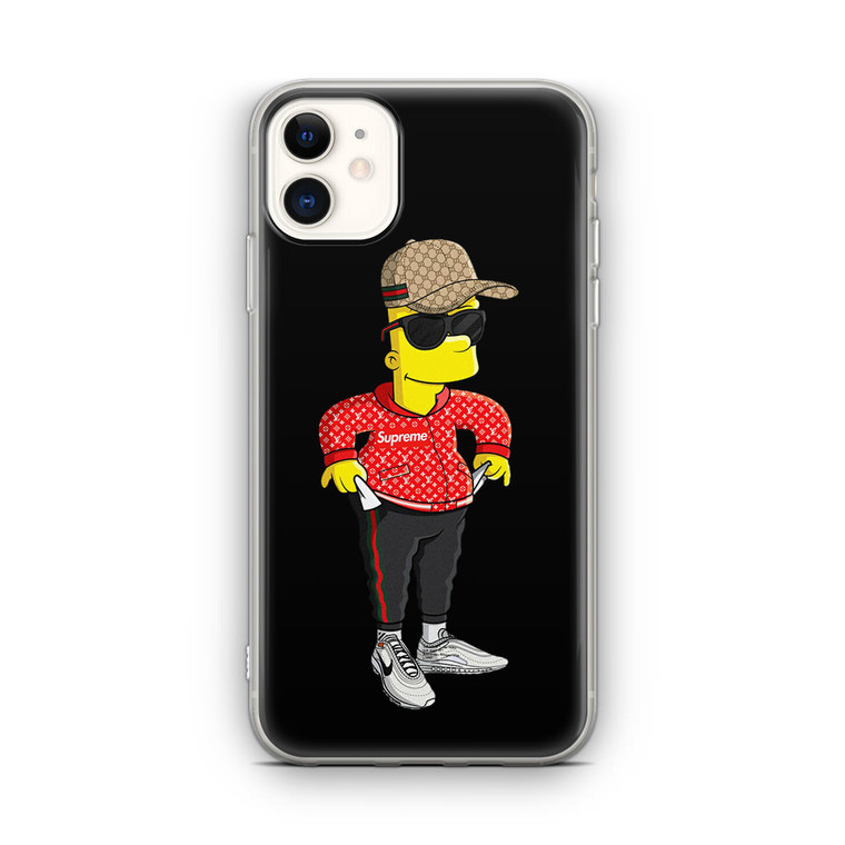 Bart Super Hypebeast LV Sup iPhone 12 Case