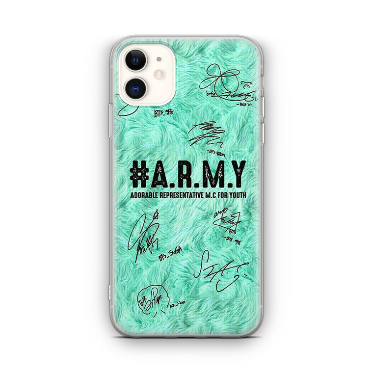 BTS Army Signature iPhone 12 Case