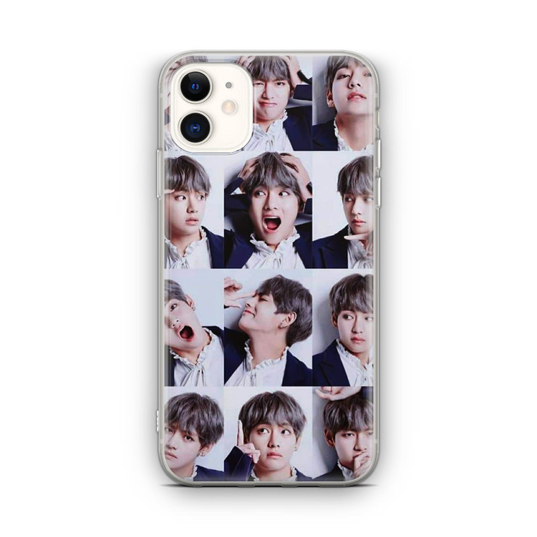 Kim Tae Hyung Collage iPhone 12 Case