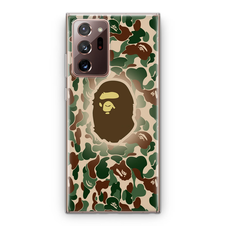 Bathing Ape Bape Camo Samsung Galaxy Note 20 Ultra Case