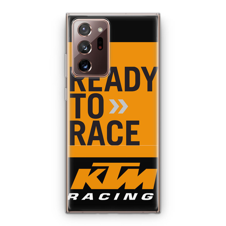 KTM Racing Ready To Race Samsung Galaxy Note 20 Ultra Case