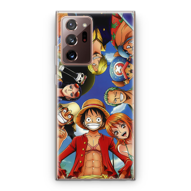 One Piece Luffy Crew Samsung Galaxy Note 20 Ultra Case