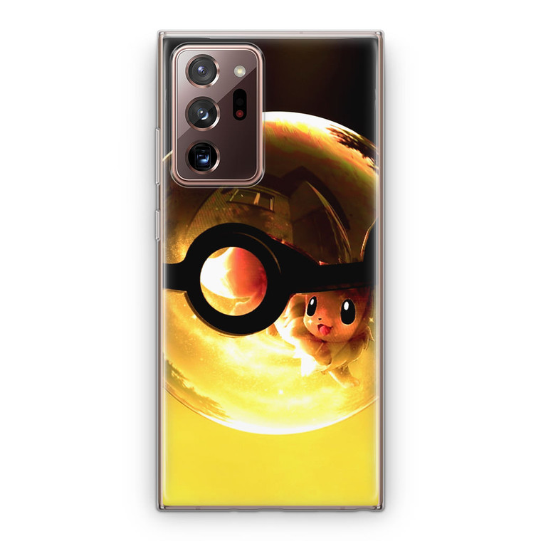 Pokemon Ball Pikachu Samsung Galaxy Note 20 Ultra Case