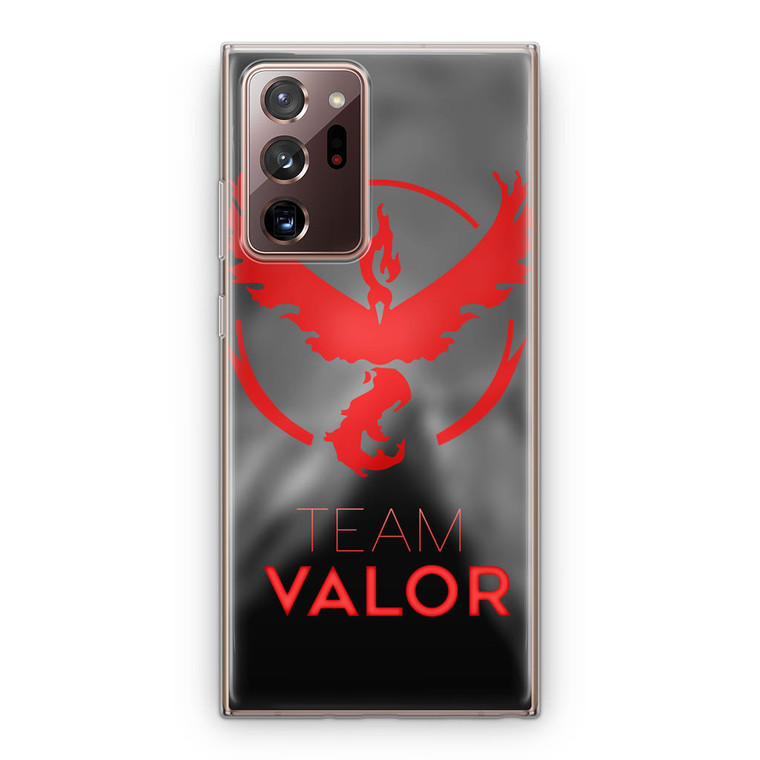 Video Game Pokemon Go Team Valor Samsung Galaxy Note 20 Ultra Case