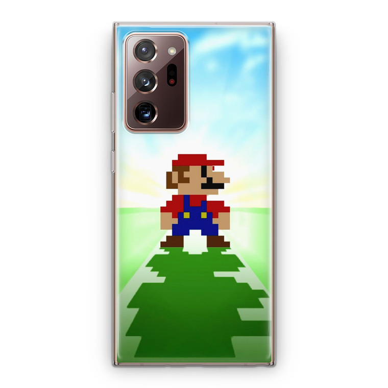 Super Mario Bros Minecraft Samsung Galaxy Note 20 Ultra Case