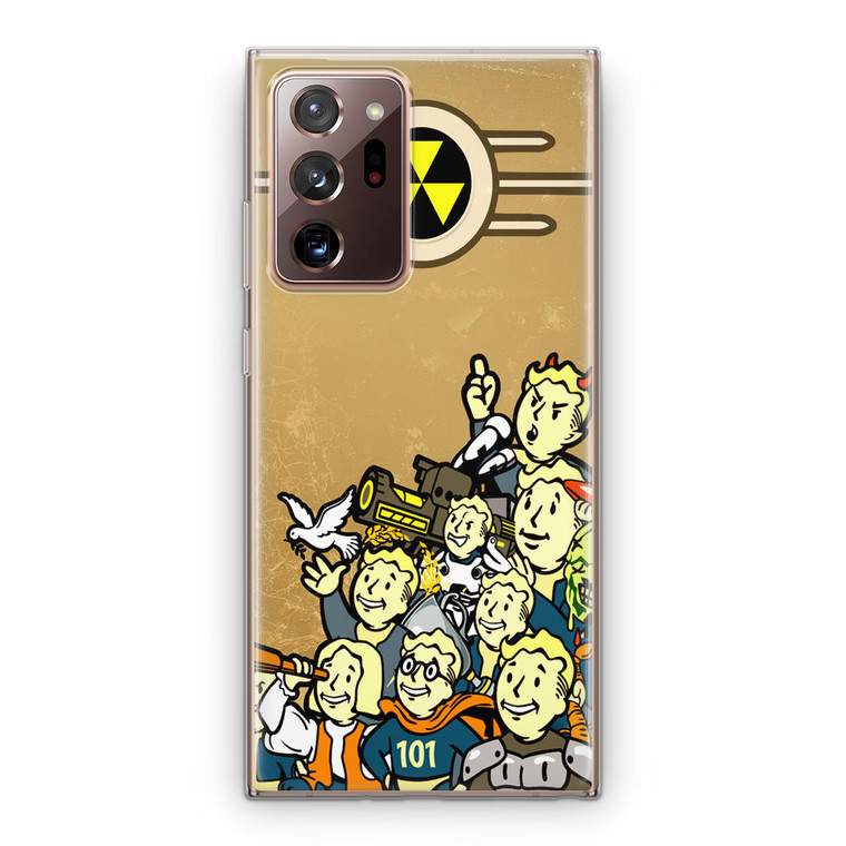 Vault Boy Perks Fallout Samsung Galaxy Note 20 Ultra Case