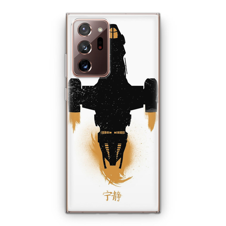 Firefly Serenity Silhouette Samsung Galaxy Note 20 Ultra Case