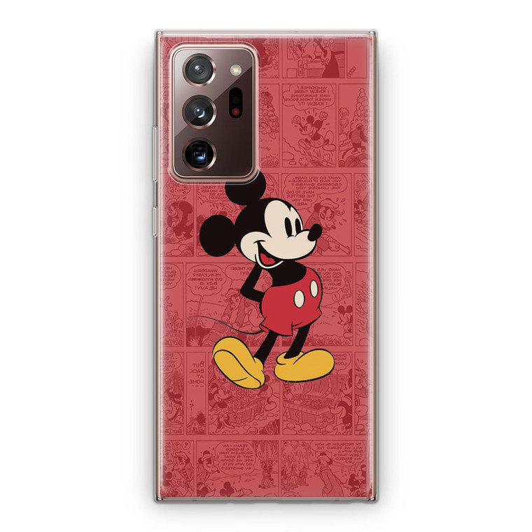 Mickey Mouse Black Samsung Galaxy Note 20 Ultra Case