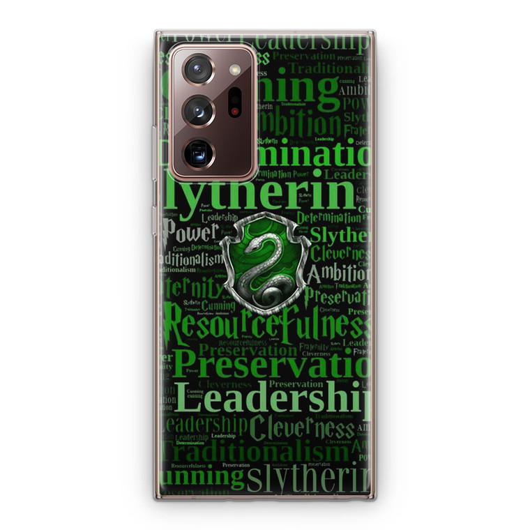 Slytherin Quote Logo Samsung Galaxy Note 20 Ultra Case