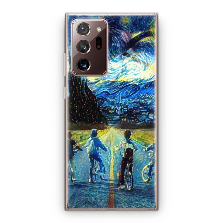 Stranger Things Starry Night Samsung Galaxy Note 20 Ultra Case