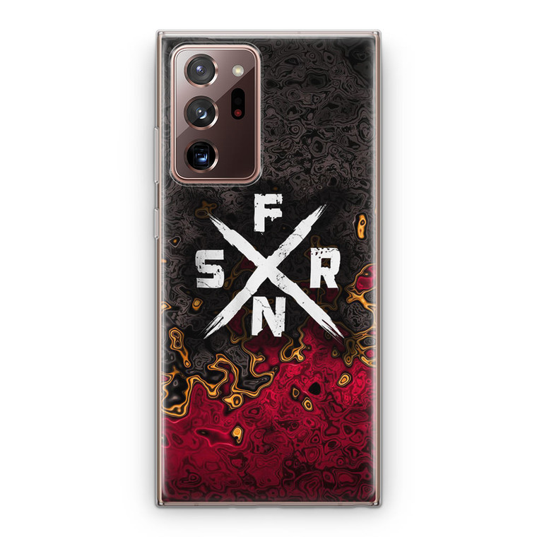 WWE Seth Rollins SFNR Logo Samsung Galaxy Note 20 Ultra Case