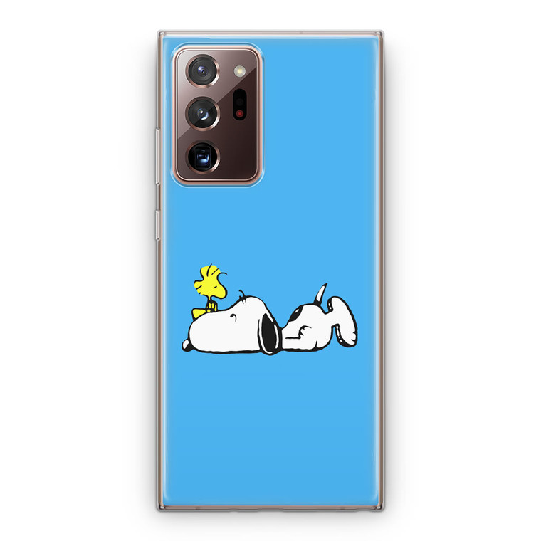 Snoopy And Woodstock Samsung Galaxy Note 20 Ultra Case