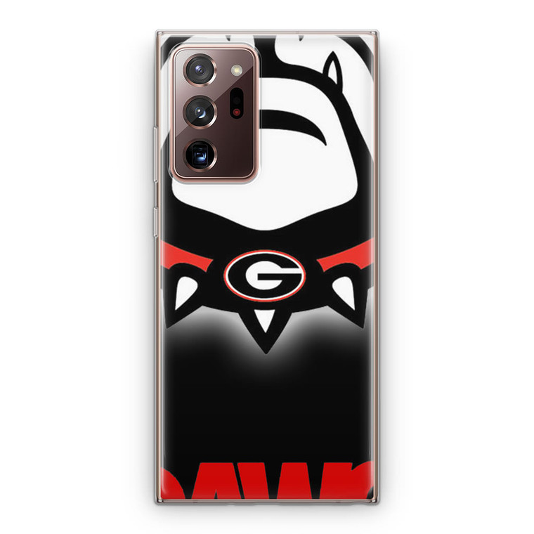 University Georgia Bulldogs Samsung Galaxy Note 20 Ultra Case