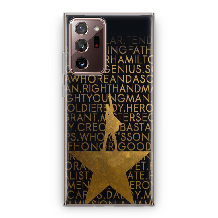 Hamilton Lyrics Samsung Galaxy Note 20 Ultra Case