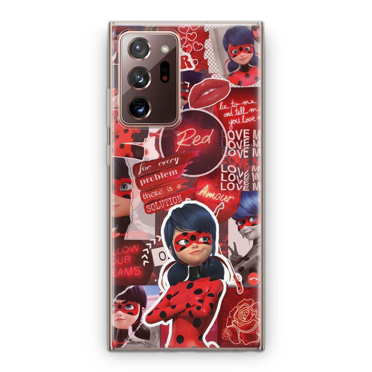 LadyBug Collage Samsung Galaxy Note 20 Ultra Case