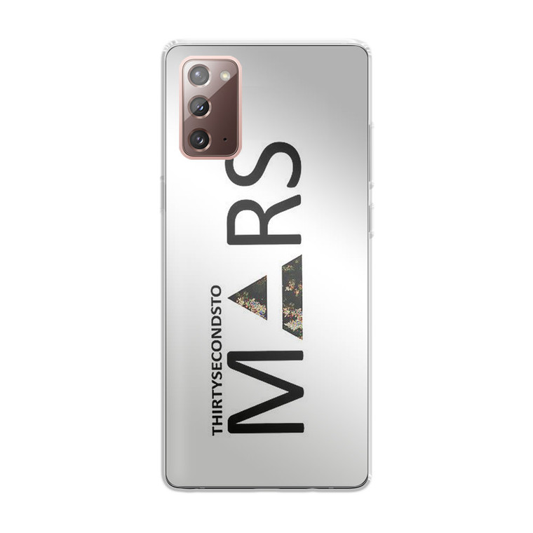30 Second to Mars Logo Samsung Galaxy Note 20 Case